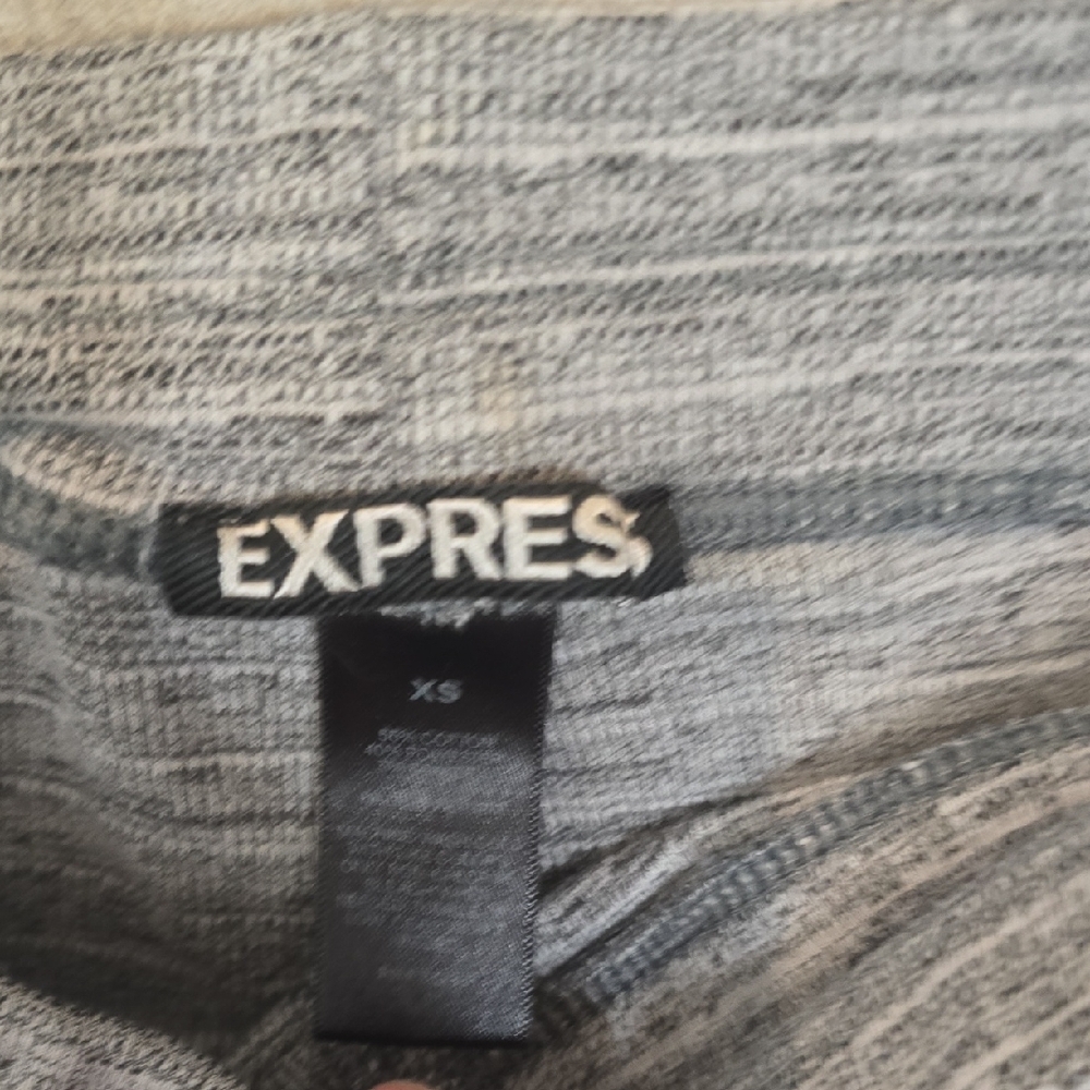 Express Heathered Gray Leggings - Picture 3 of 3